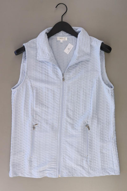 Mona Regular Weste Gr. 42 blau aus Polyester