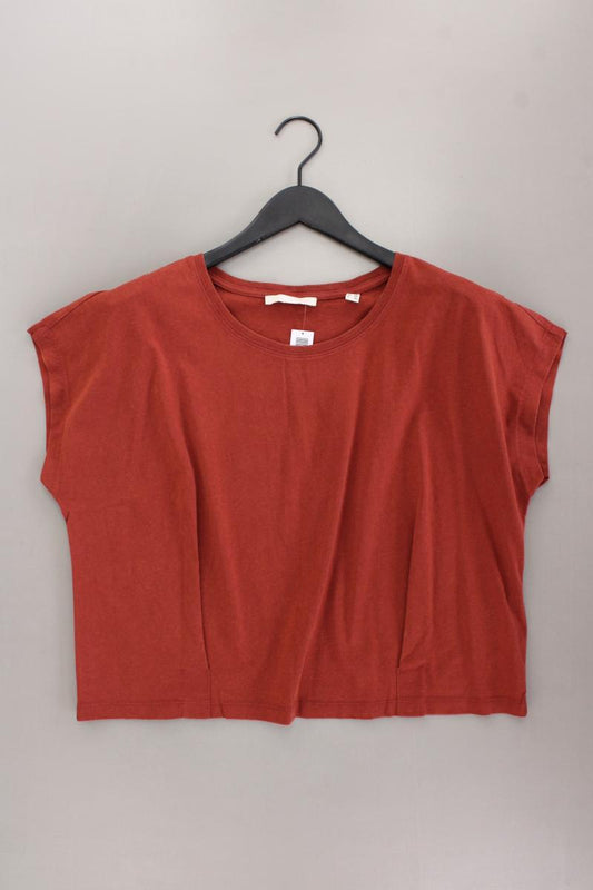Esprit Cropped Shirt Gr. XXL Kurzarm orange aus Baumwolle