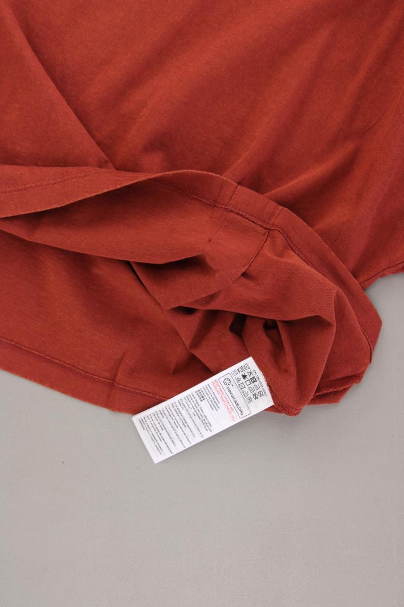 Esprit Cropped Shirt Gr. XXL Kurzarm orange aus Baumwolle