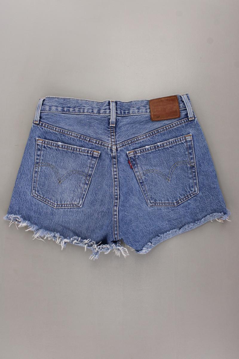 Levi's Jeansshorts Gr. W26 blau aus Baumwolle