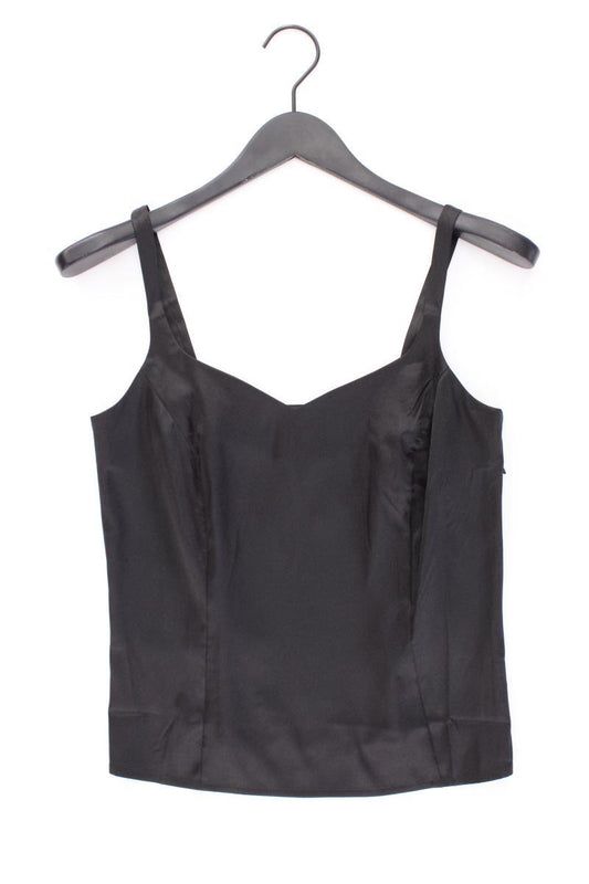 TOGETHER Vintage Satin Top Gr. 36 schwarz aus Polyester