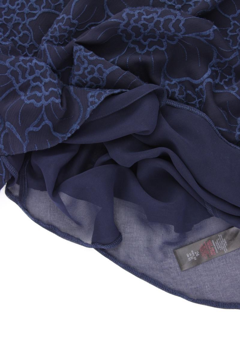Live Unlimited London Kurzarmbluse Gr. 54 blau aus Polyester