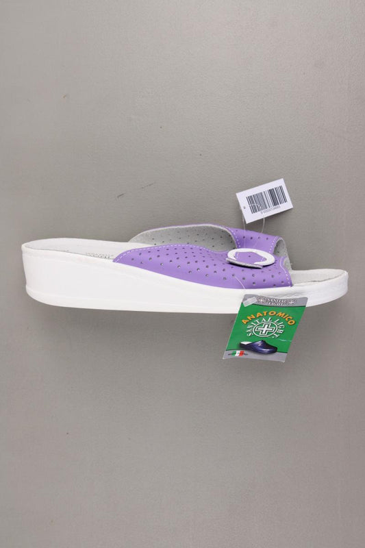 Sanital Light Schuhe Gr. 40 neu mit Etikett lila aus Leder