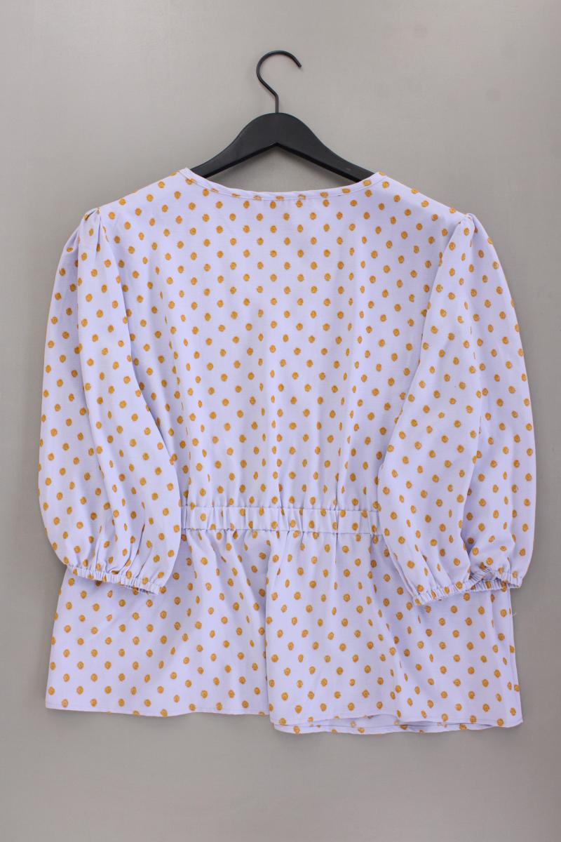 Jana Ina Fashion Classic Bluse Gr. 50 neuwertig 3/4 Ärmel lila aus Polyester