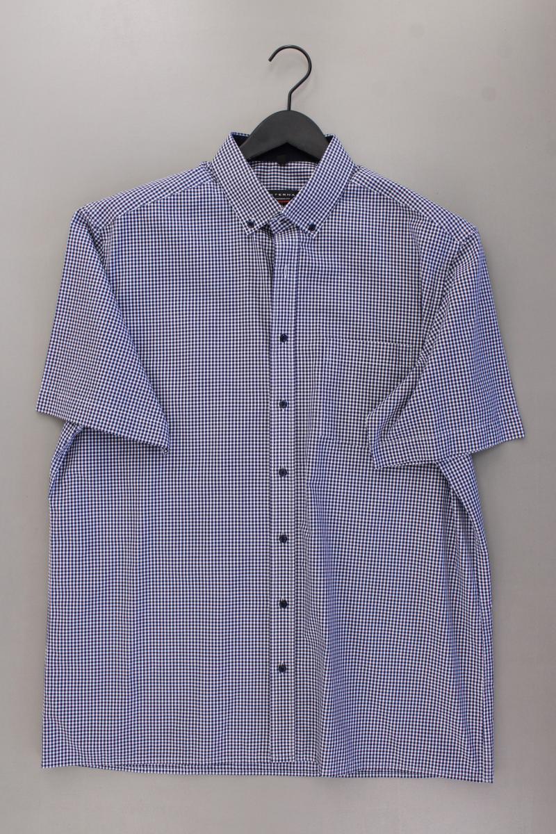 Eterna Karohemd für Herren Gr. Hemdgröße 43 kariert neuwertig Kurzarm blau