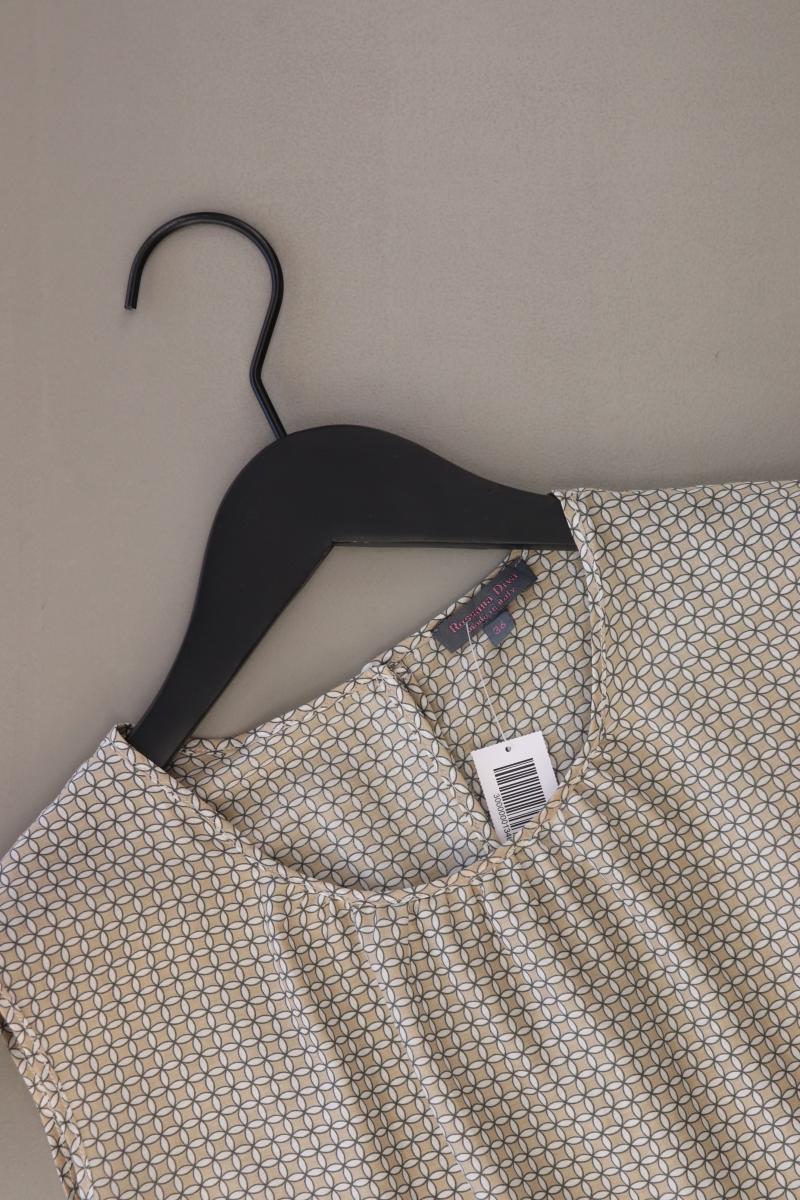 rossana diva Ärmellose Bluse Gr. 36 creme aus Baumwolle