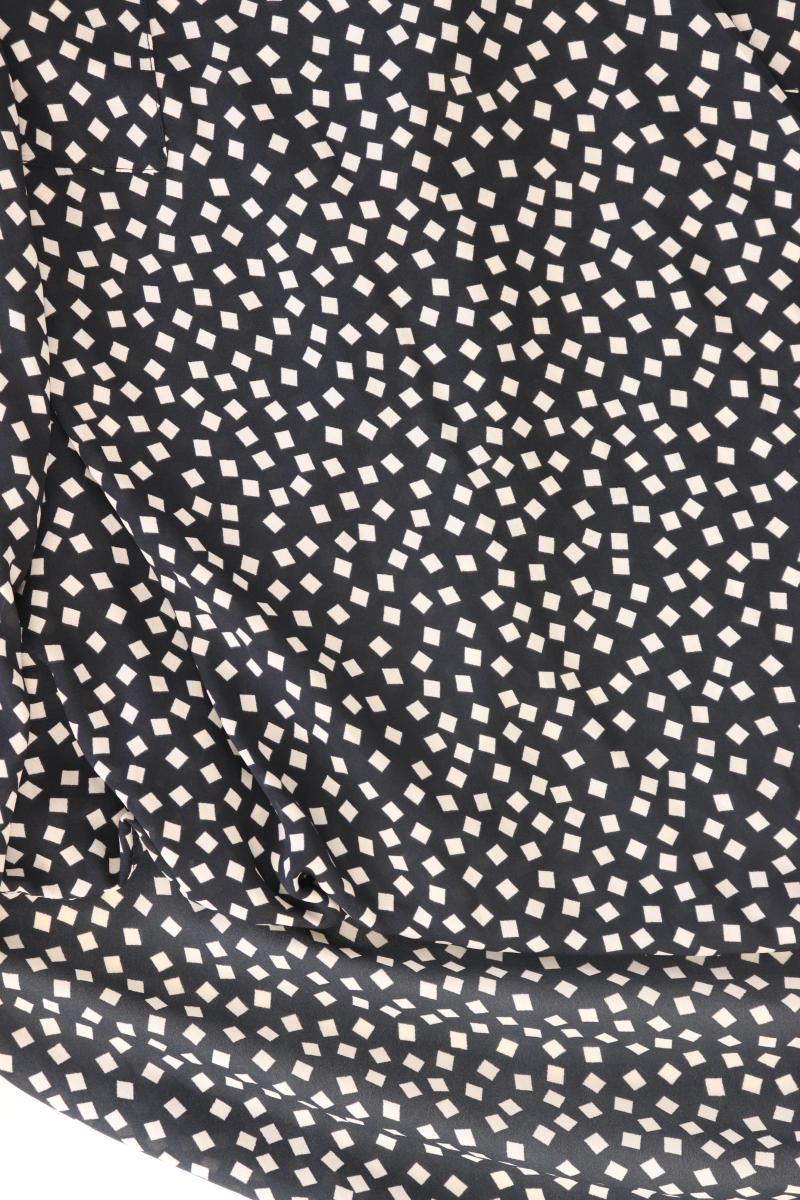 Patrizia Dini Langarmbluse Gr. XL mit Rautenmuster schwarz