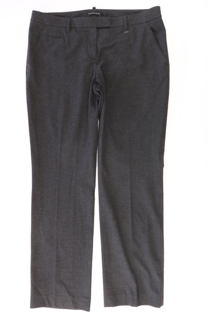 Rosner Anzughose Gr. W34/L32 grau aus Polyester