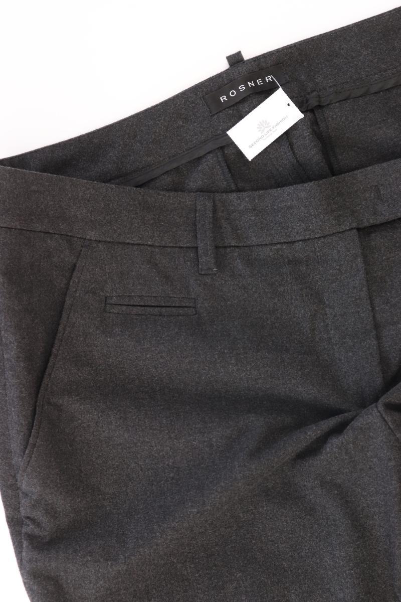 Rosner Anzughose Gr. W34/L32 grau aus Polyester