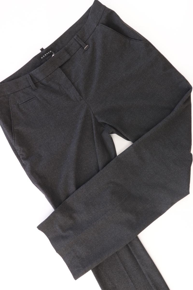 Rosner Anzughose Gr. W34/L32 grau aus Polyester