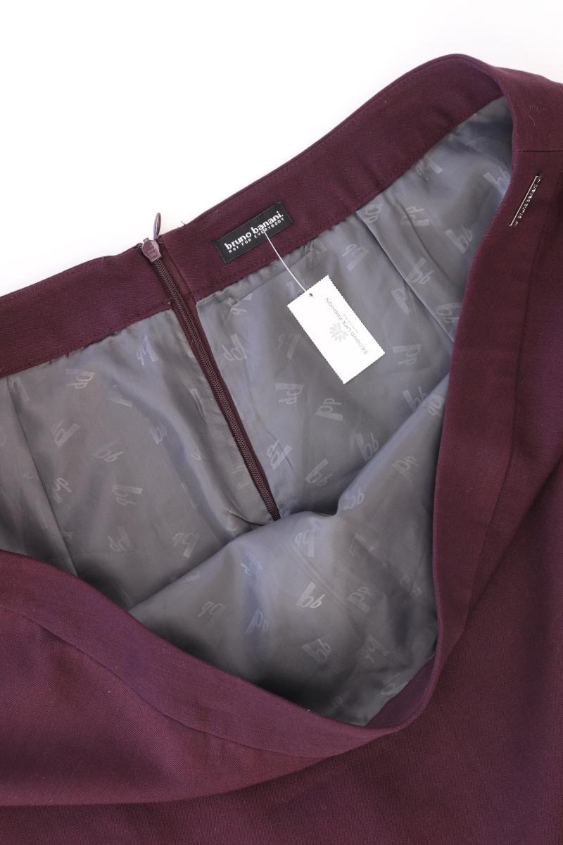 Bruno Banani Bleistiftrock Gr. 48 rot aus Polyester