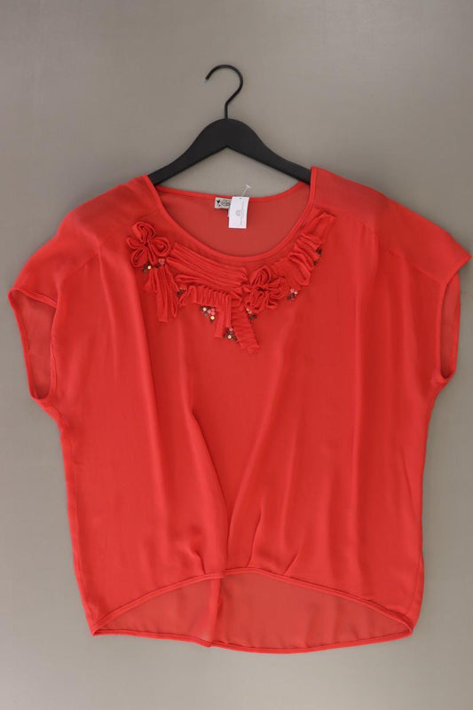 DEBY DEBO Kurzarmbluse Gr. XL rot