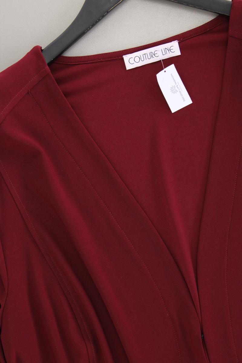 Couture Line Strickjacke Gr. 50 Langarm rot aus Polyester