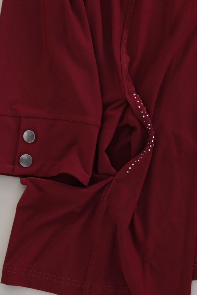 Couture Line Strickjacke Gr. 50 Langarm rot aus Polyester