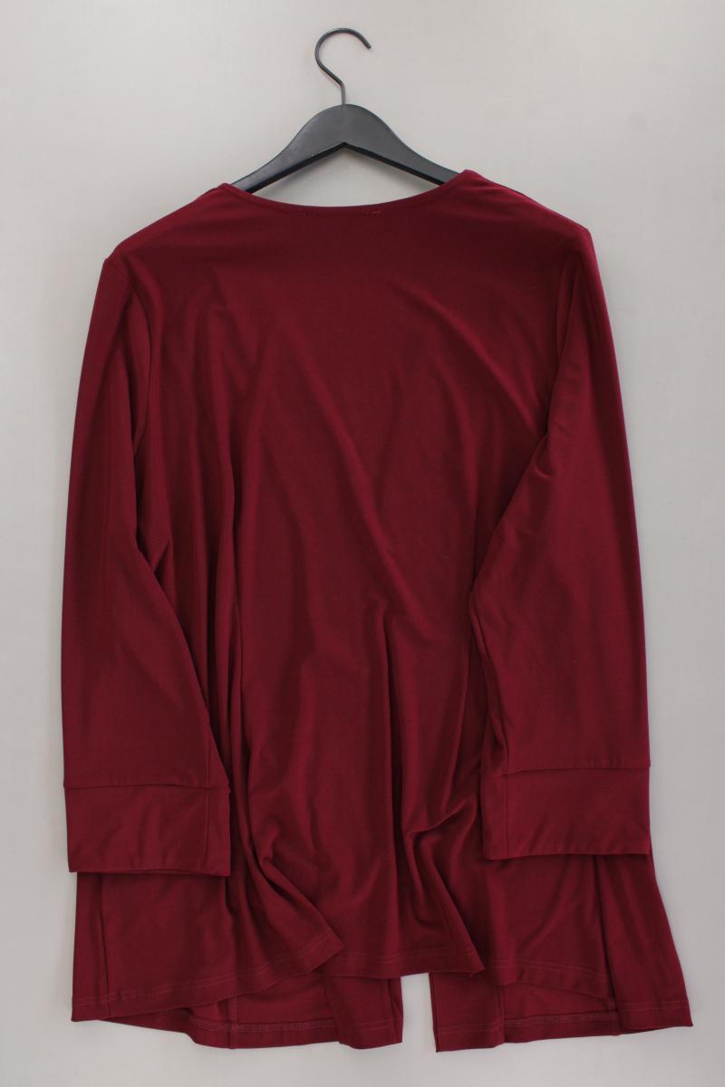 Couture Line Strickjacke Gr. 50 Langarm rot aus Polyester
