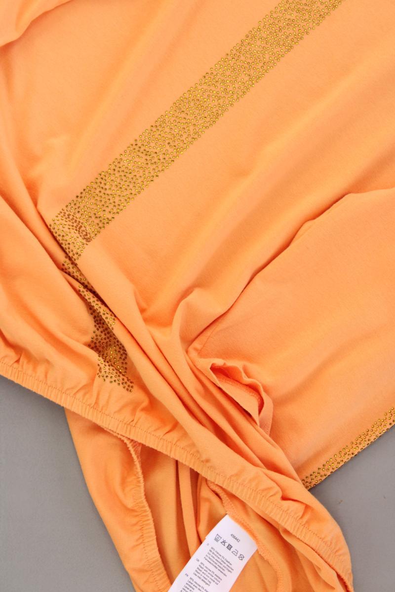 Helena Vera Classic Shirt Gr. 48 3/4 Ärmel orange aus Viskose