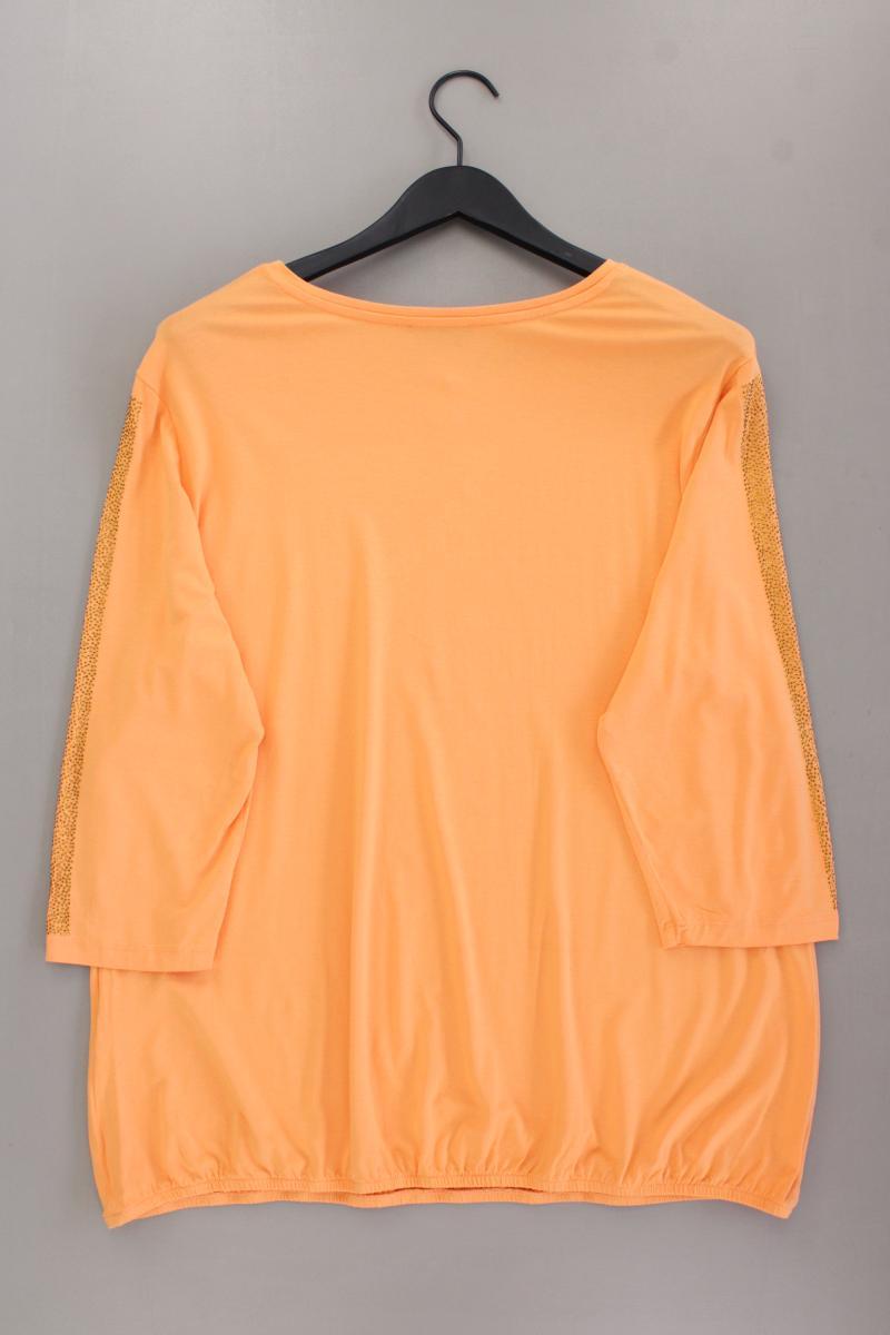 Helena Vera Classic Shirt Gr. 48 3/4 Ärmel orange aus Viskose