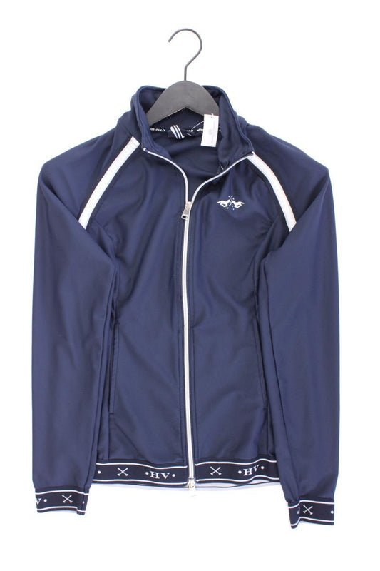 HV Polo Classic Cardigan Gr. S Langarm blau aus Polyester
