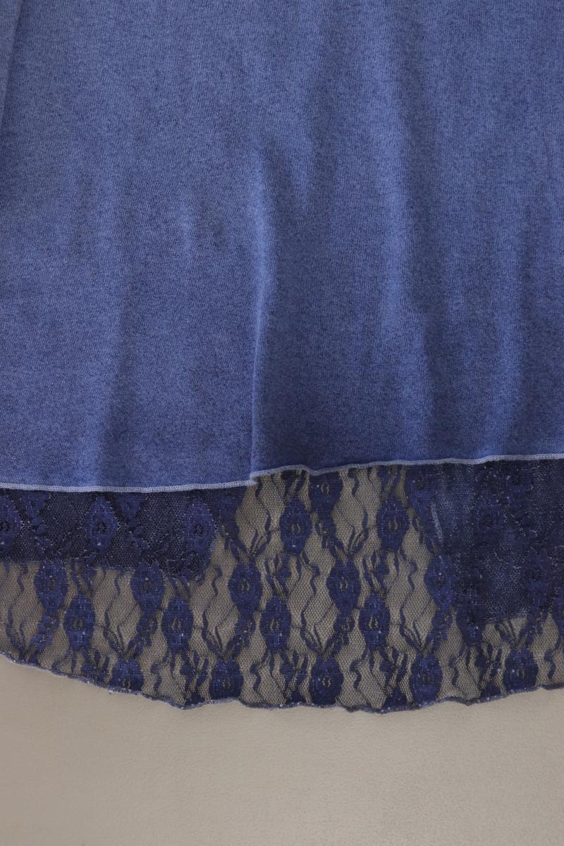 Street One Feinstrickpullover Gr. 38 blau aus Viskose