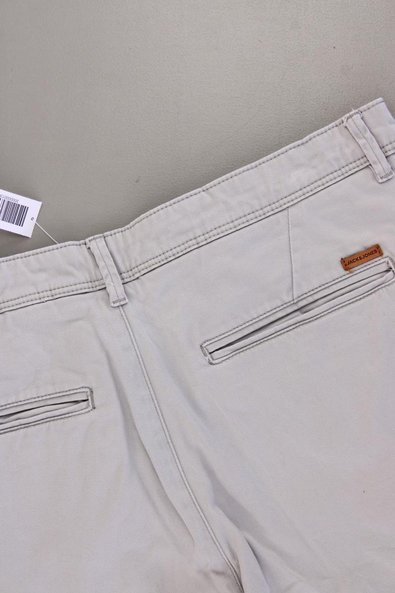 Jack & Jones Chinohose für Herren Gr. W33/L32 grau aus Baumwolle