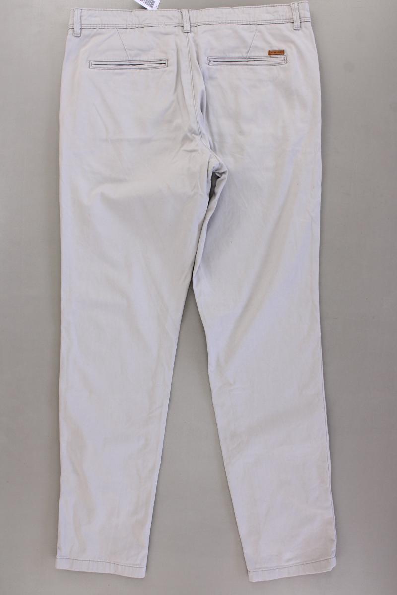 Jack & Jones Chinohose für Herren Gr. W33/L32 grau aus Baumwolle
