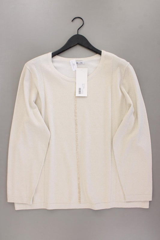 Couture Line Feinstrickpullover Gr. 50 neu mit Etikett gold aus Viskose