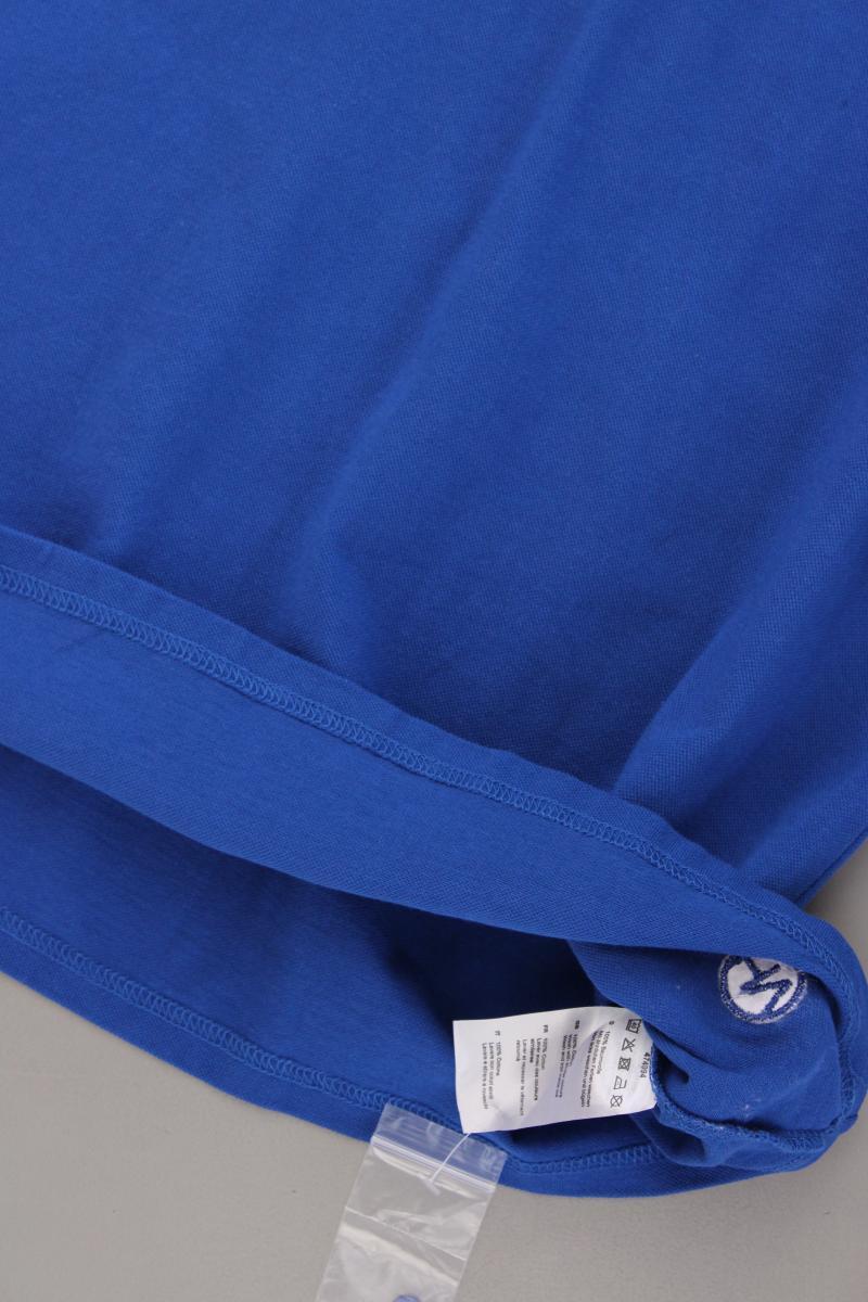 Helena Vera Poloshirt Gr. 46 neuwertig Kurzarm blau aus Baumwolle