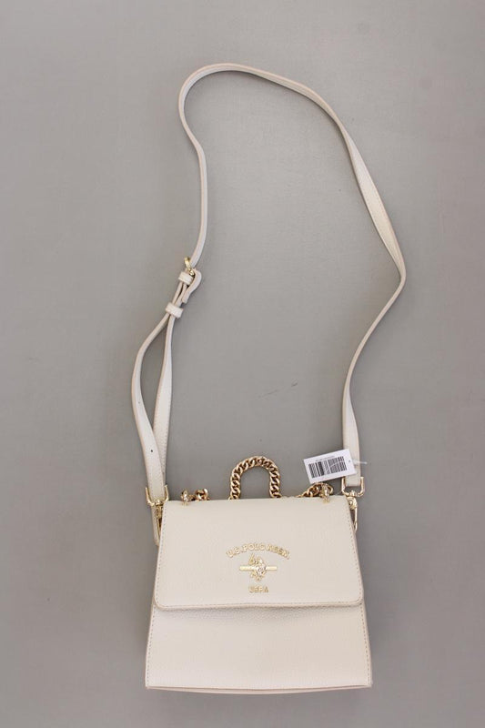 U.S. Polo Assn Umhängetasche neuwertig creme aus Polyurethan