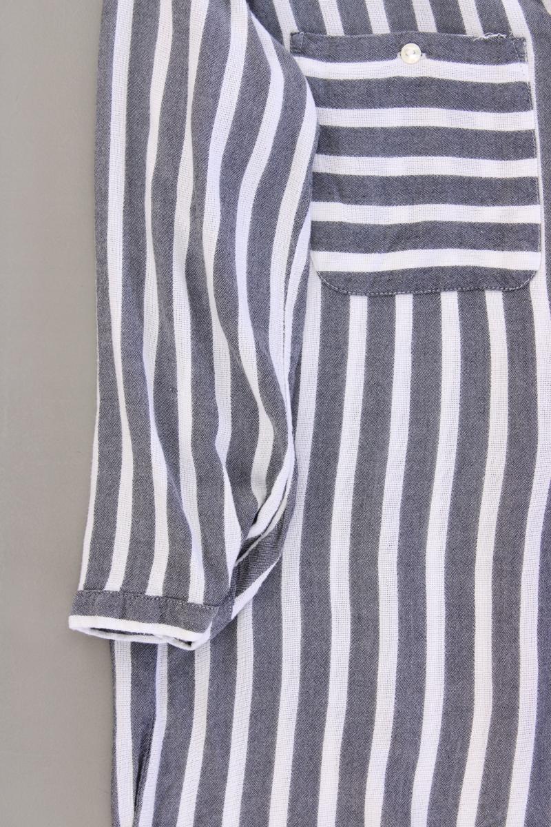 Tom Tailor Classic Bluse Gr. 36 gestreift 3/4 Ärmel grau
