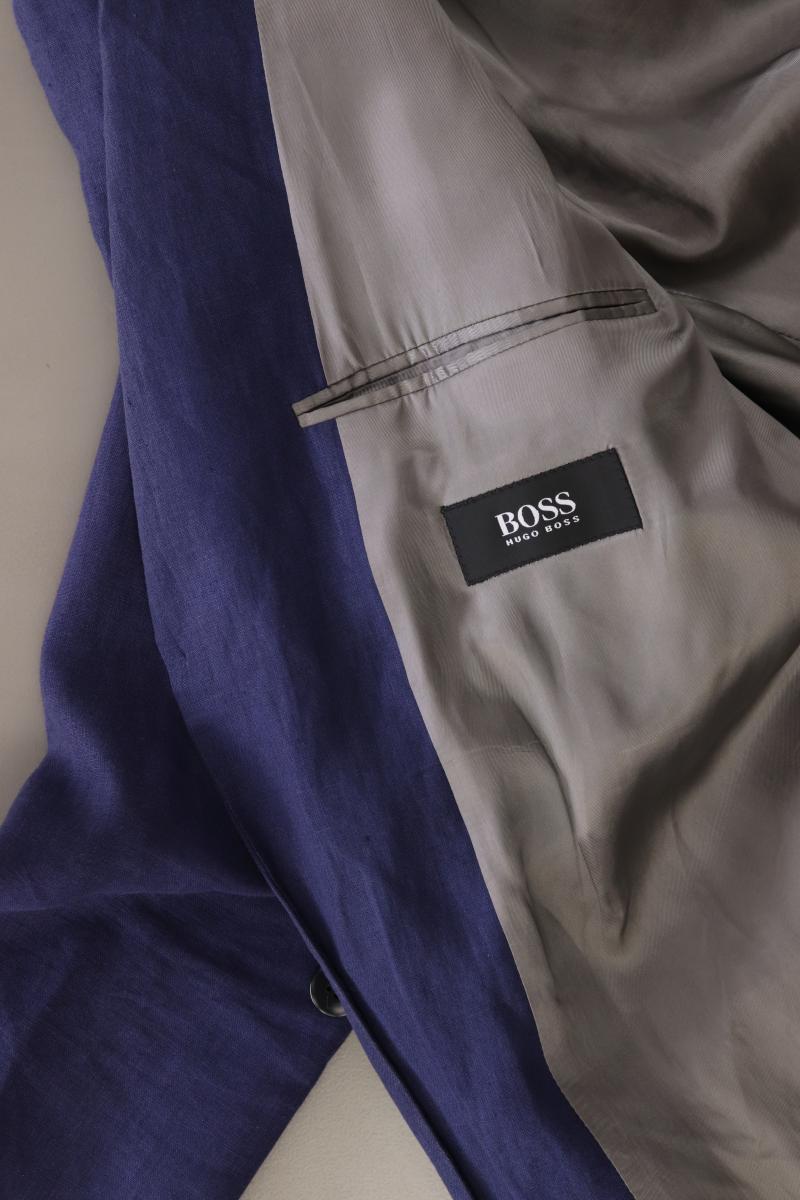 BOSS by Hugo Boss Leinensakko für Herren Gr. Langgröße 106 blau