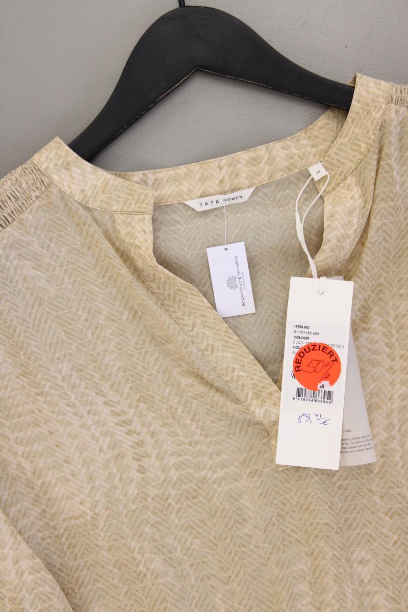 YAYA Langarmbluse Gr. 36 neu mit Etikett Neupreis: 89,95€! creme aus Lyocell