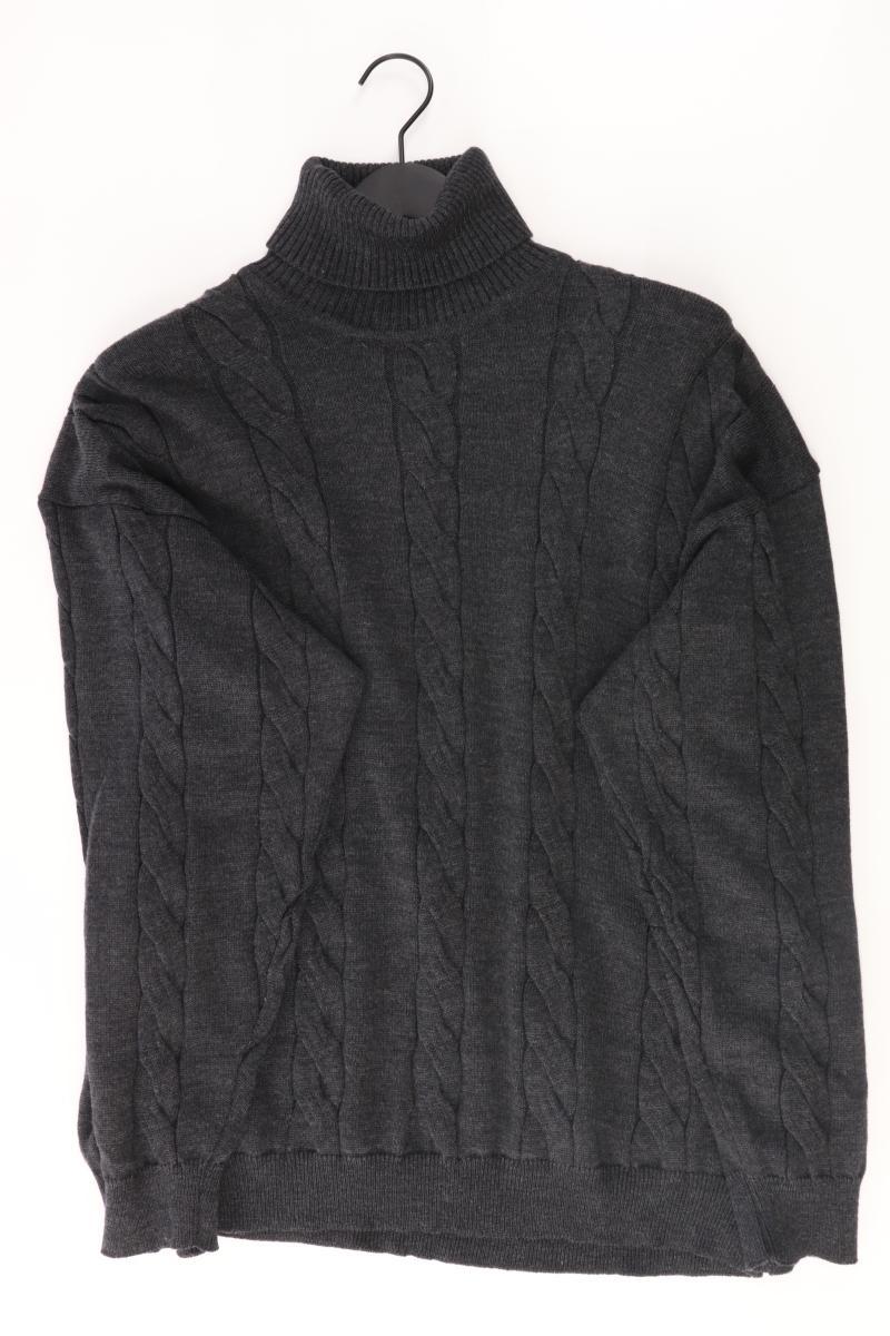Mayser Wollpullover für Herren Gr. 52 grau