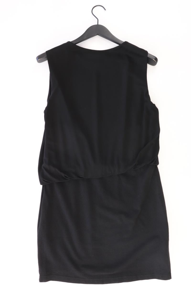Mango Abendkleid Gr. L Ärmellos schwarz aus Baumwolle