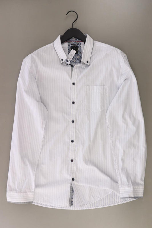 Engbers Langarmhemd für Herren Gr. XL gestreift blau