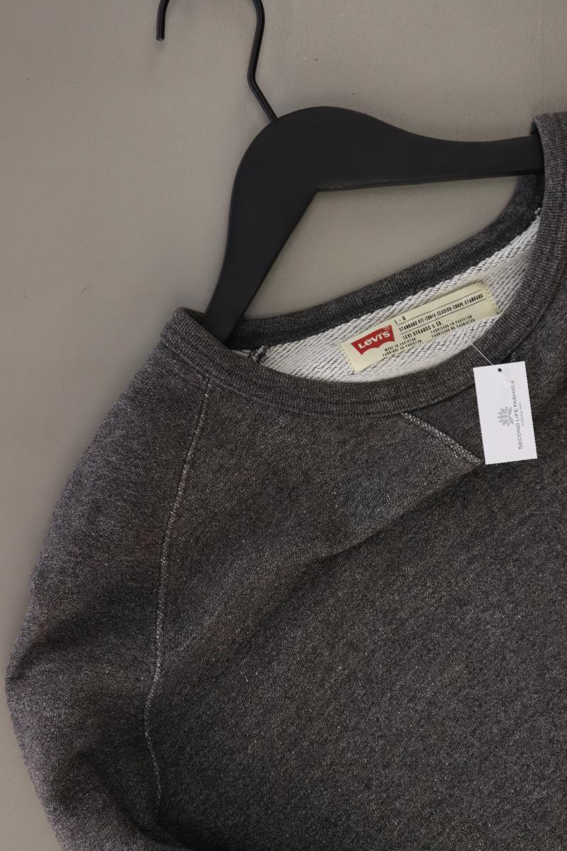 Levi's Langarmpullover für Herren Gr. L grau