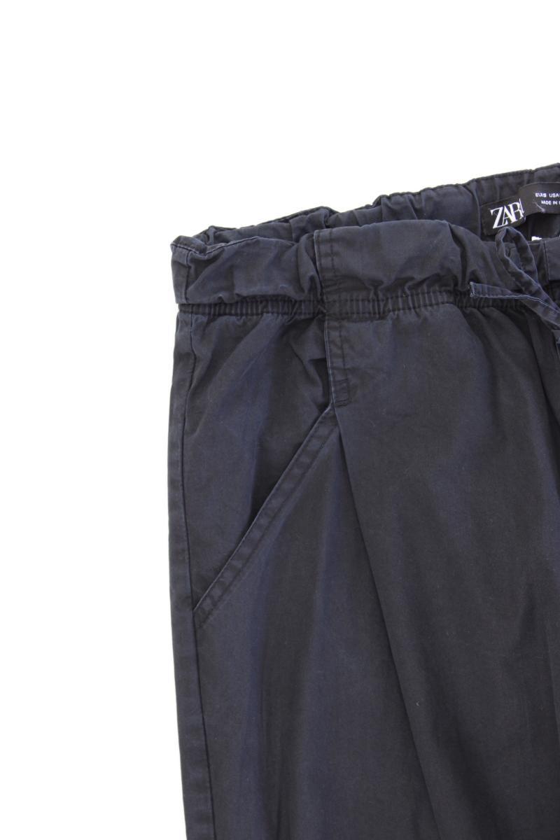 Zara Cargohose Gr. S schwarz aus Baumwolle
