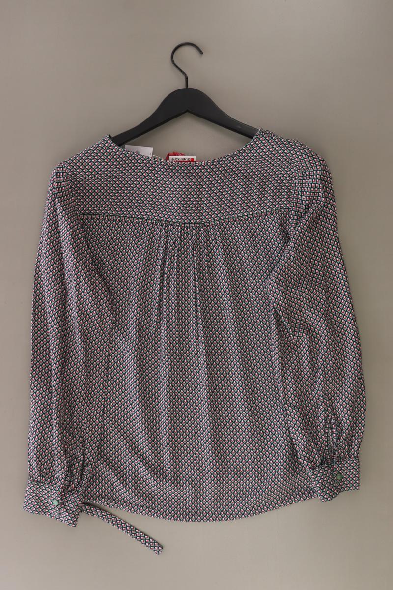 Street One Langarmbluse Gr. 40 mit Rautenmuster mehrfarbig aus Viskose