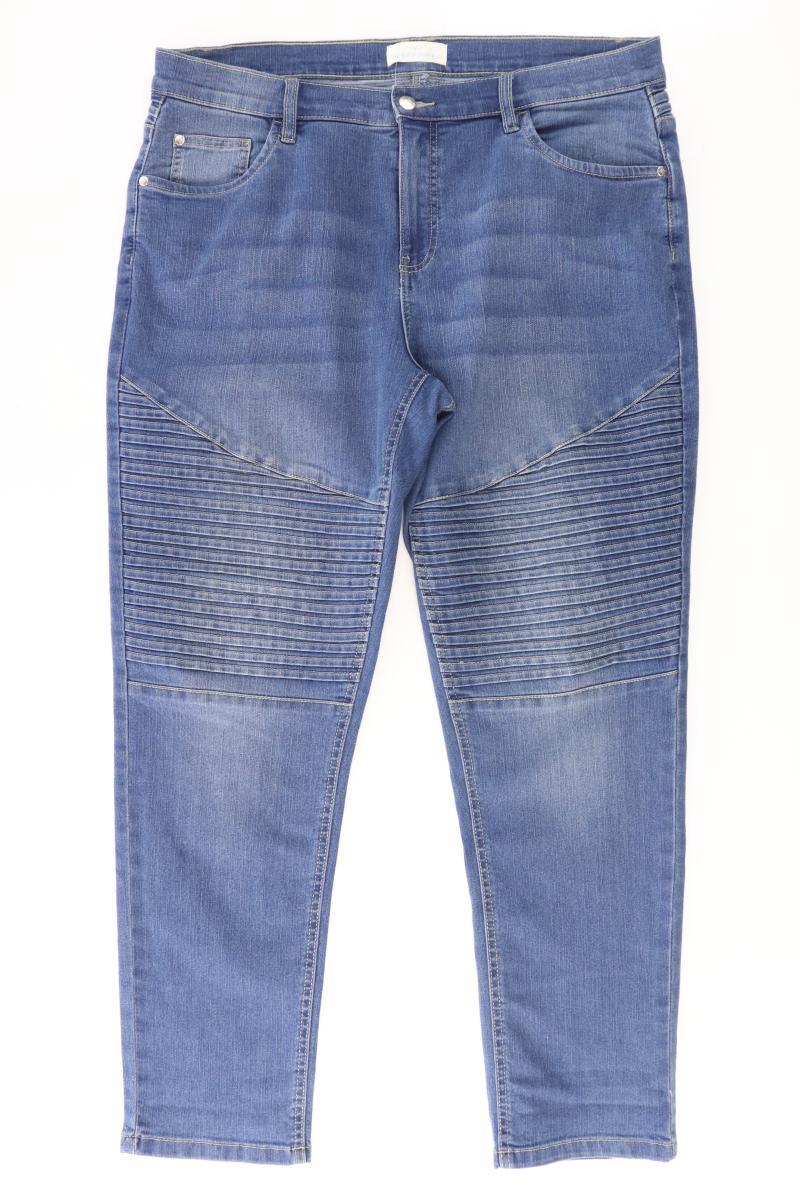 Pfeffinger Skinny Jeans Gr. 46 blau aus Baumwolle