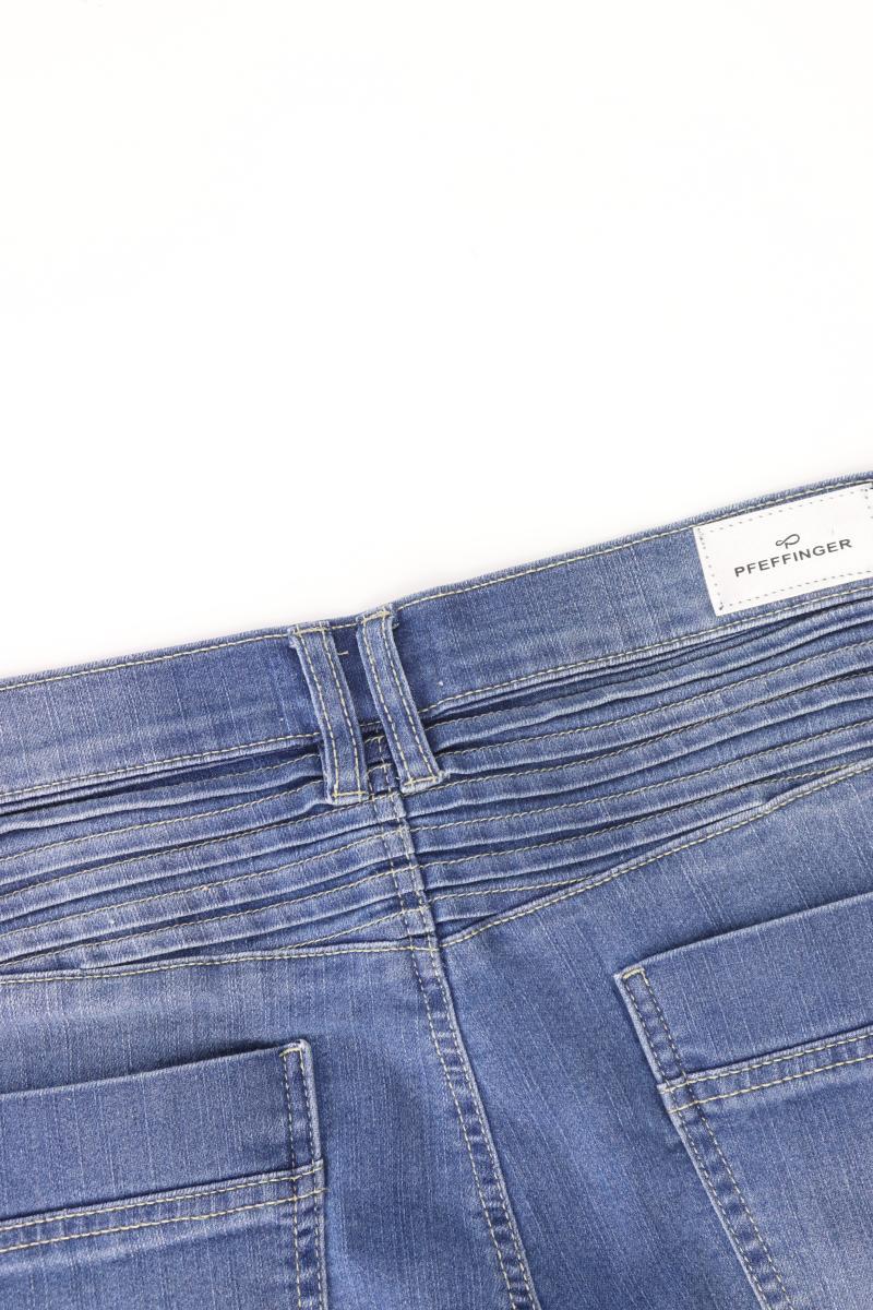 Pfeffinger Skinny Jeans Gr. 46 blau aus Baumwolle