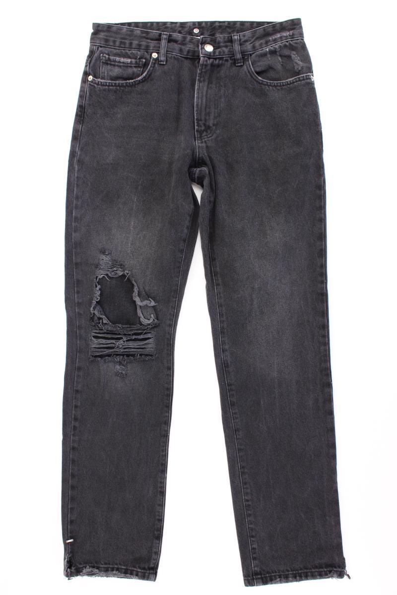Askyurself Straight Jeans für Herren Gr. W30 grau aus Baumwolle
