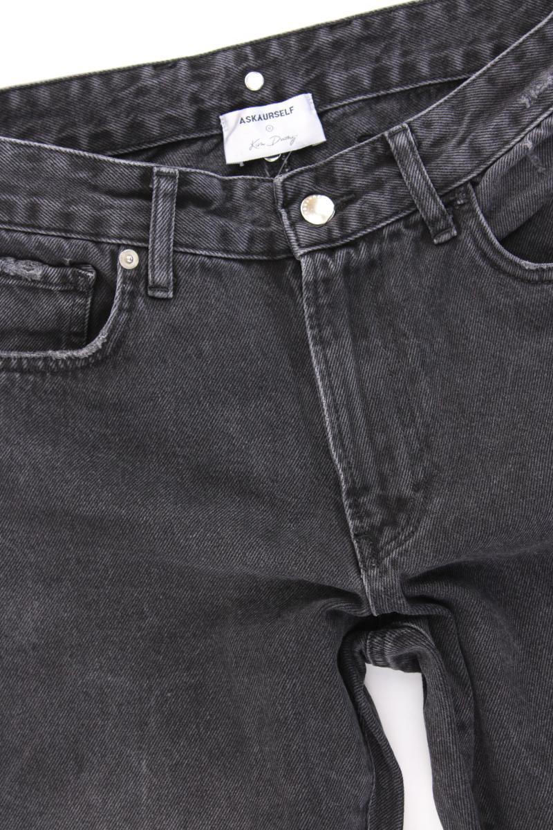 Askyurself Straight Jeans für Herren Gr. W30 grau aus Baumwolle