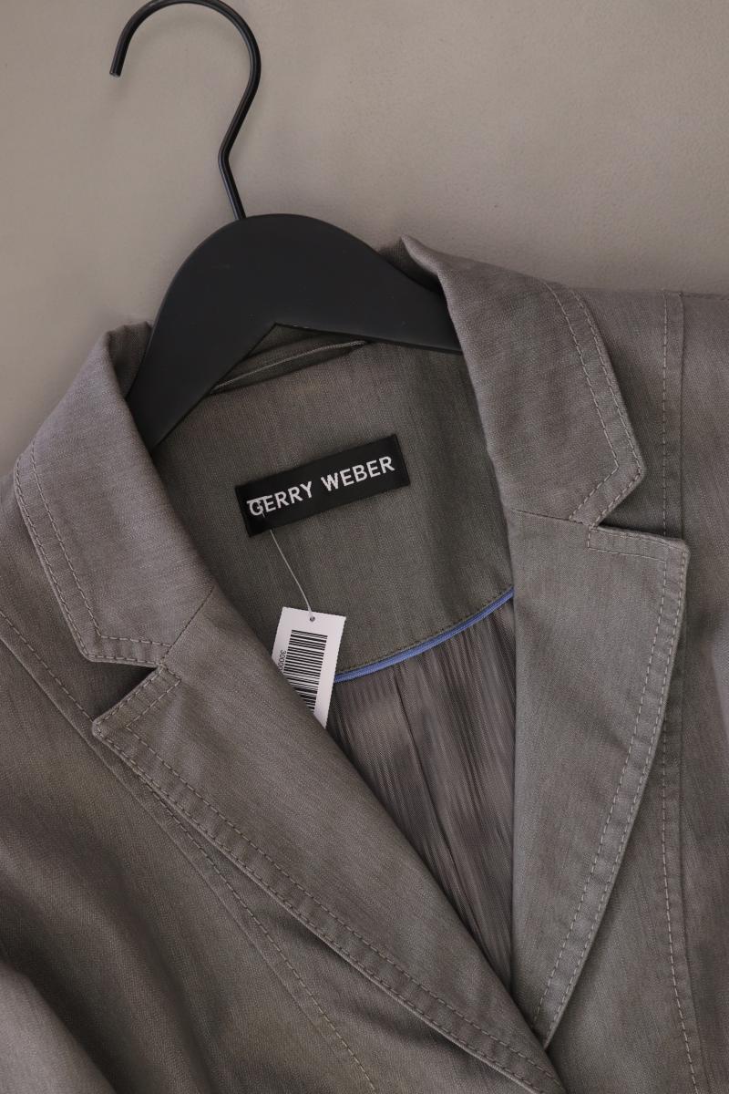 Gerry Weber Regular Blazer Gr. 38 grau aus Polyacryl