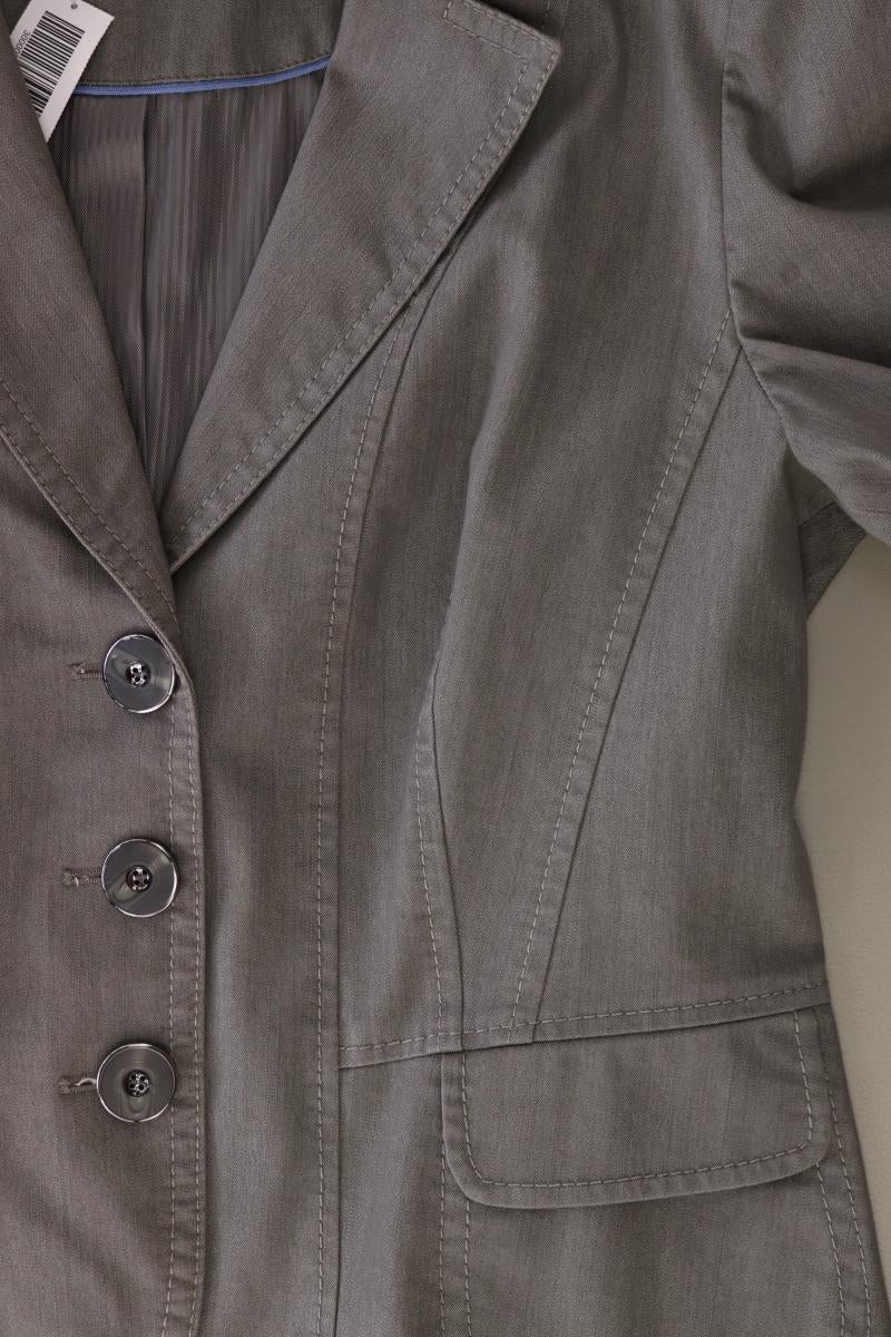 Gerry Weber Regular Blazer Gr. 38 grau aus Polyacryl