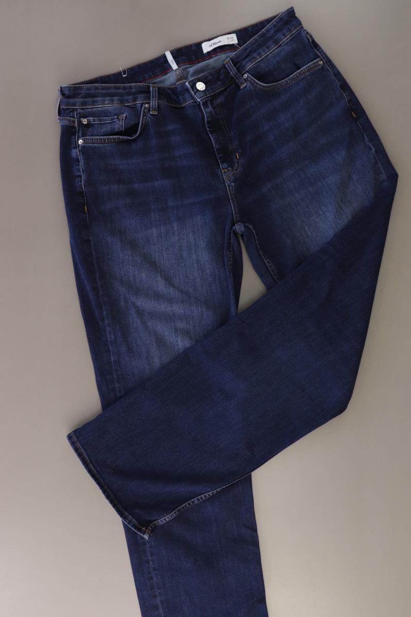 s.Oliver Straight Jeans Gr. 44/L32 blau aus Baumwolle