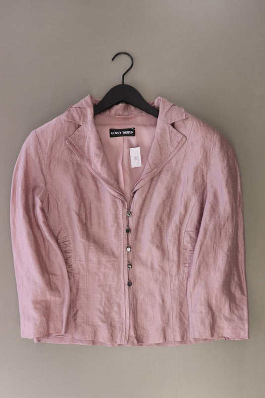 Gerry Weber Regular Blazer Gr. 42 rosa aus Acetat