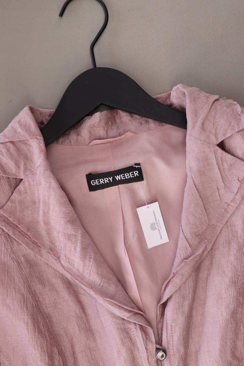 Gerry Weber Regular Blazer Gr. 42 rosa aus Acetat