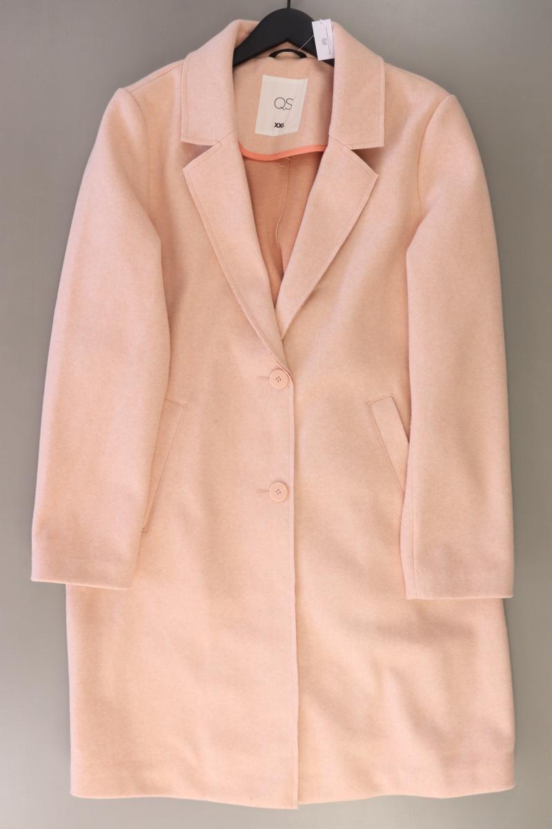 QS by s.Oliver Übergangsmantel Apricot Gr. XXL orange aus Polyester