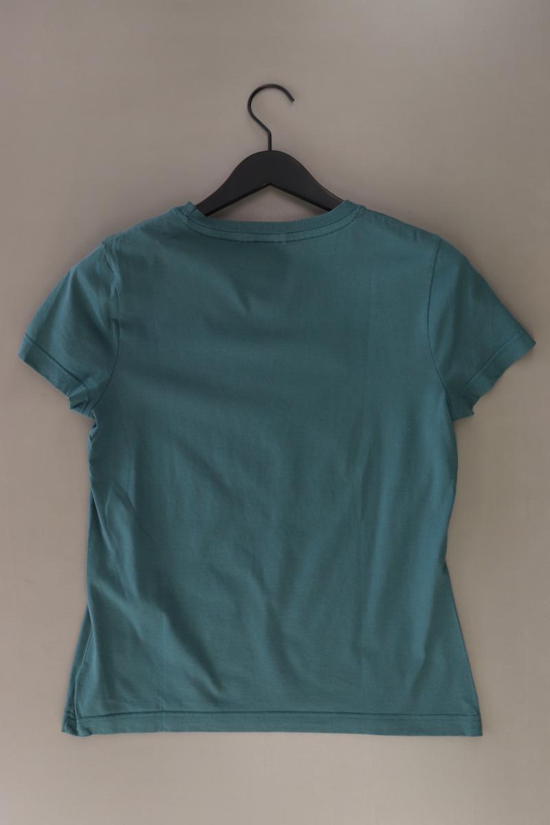 s.Oliver Printshirt Gr. XL Kurzarm grün aus Baumwolle
