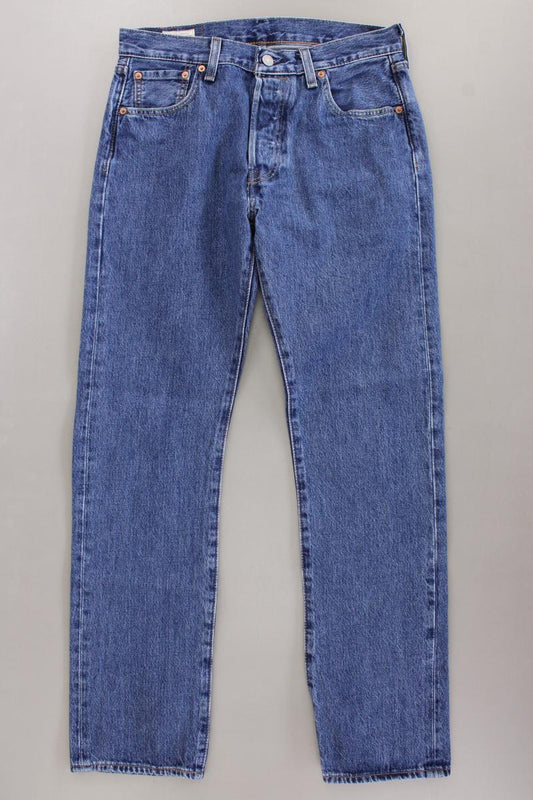 Levi's Straight Jeans für Herren Gr. W30/L32 blau aus Baumwolle
