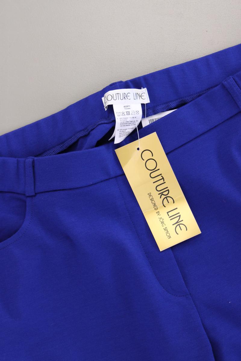 Couture Line Stretchhose Gr. 48 neu mit Etikett blau aus Polyester